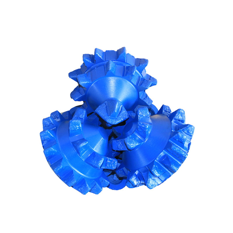 12 1/4"IADC127G橡胶密封钢齿三牙轮钻头