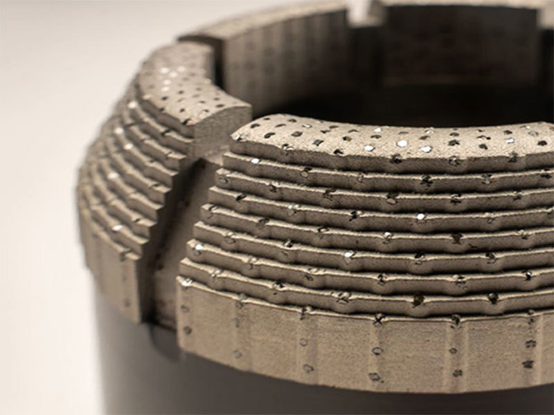 表镶金刚石钻头